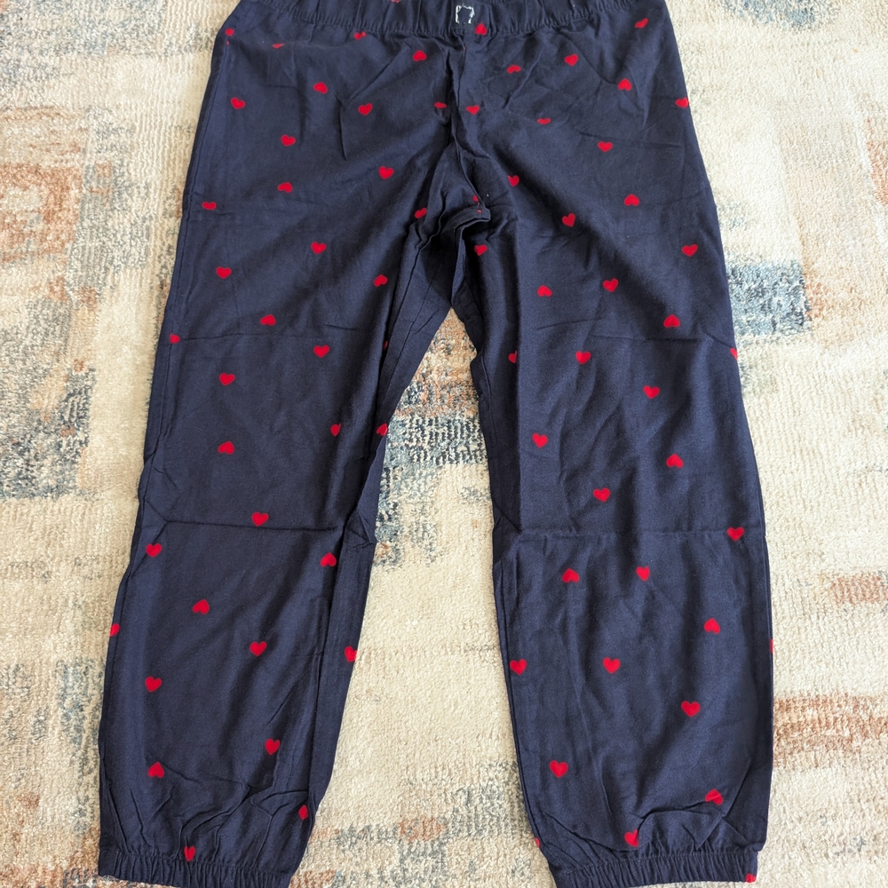 Heart Patterned Women's Pajamas
